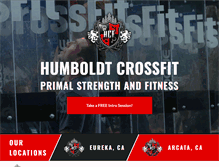 Tablet Screenshot of humboldtcrossfit.com